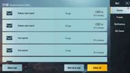 Redeem codes have to be claimed from the mail section (Image via PUBG Mobile)